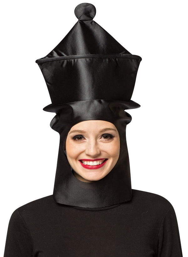 King & Queen Couples Chess Piece Halloween Mask Set, Adult One Size