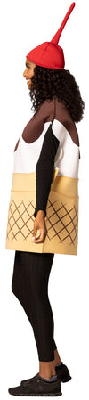 Ice Cream Sundae Halloween Costume, Adult One Size