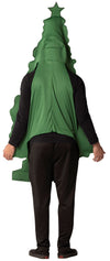 Ultimate Retro Christmas Tree Costume w. Battery Powered String of Lights, O/S