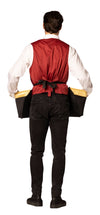 Poker Dealer w. Table Halloween Costume, Adult One Size