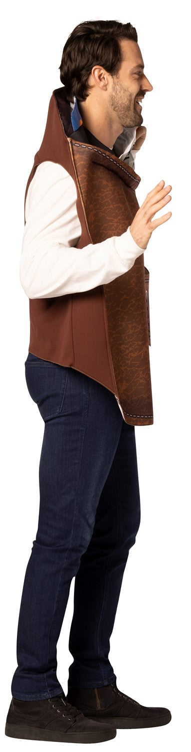 Men's Brown Wallet Halloween Costume, Adult One Size