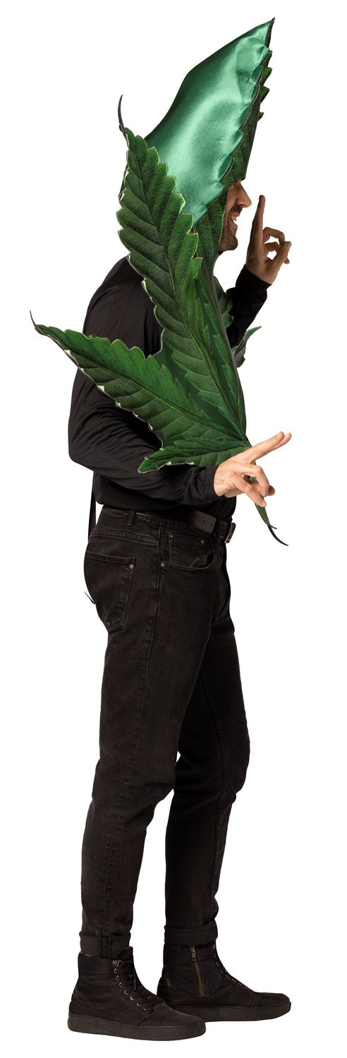 Pot Leaf Halloween Costume, Adult One Size