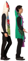 Kale Salad Tunic & Ranch Dressing Bottle Couples Costume, Adult One Size