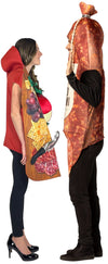 Charcuterie Board & Hard Salami Couples Halloween Costume, Adult One Size