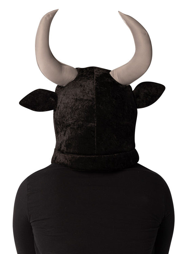 Bull Head Mascot Head Costume, Adult One Size