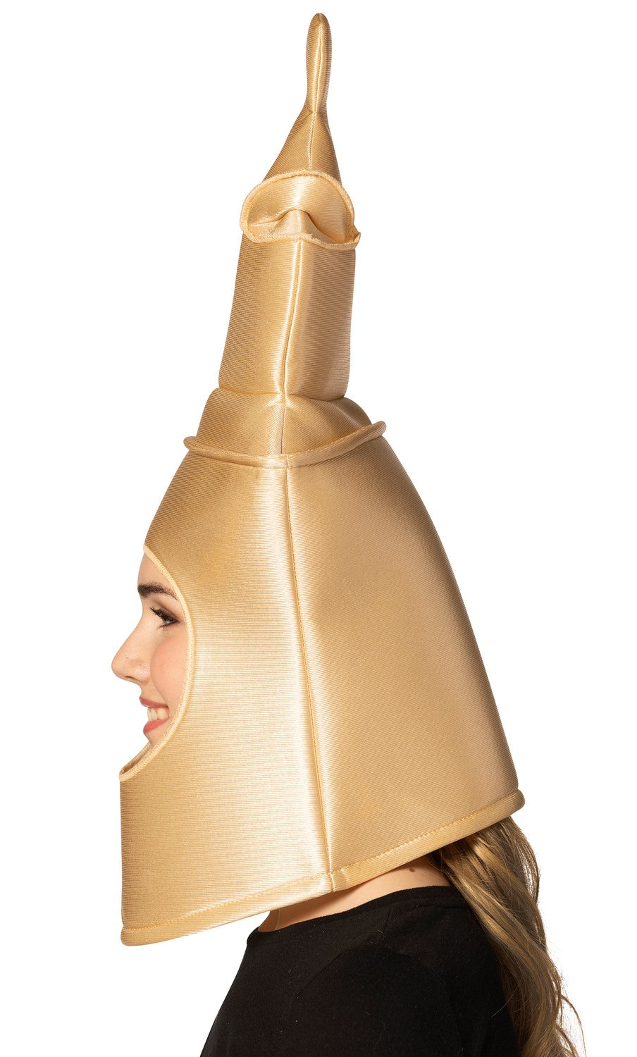 Ultimate Deluxe Beige Bishop Chess Headpiece Mask, Adult One Size