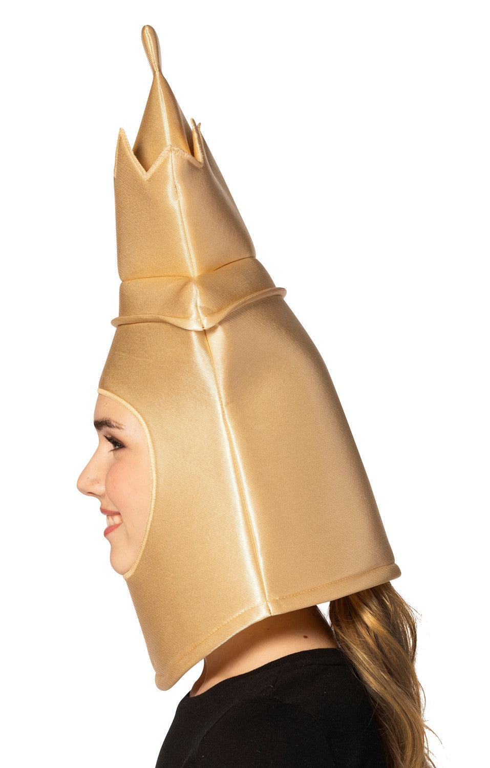 Ultimate Deluxe Beige Queen Chess Headpiece Mask, Adult One Size