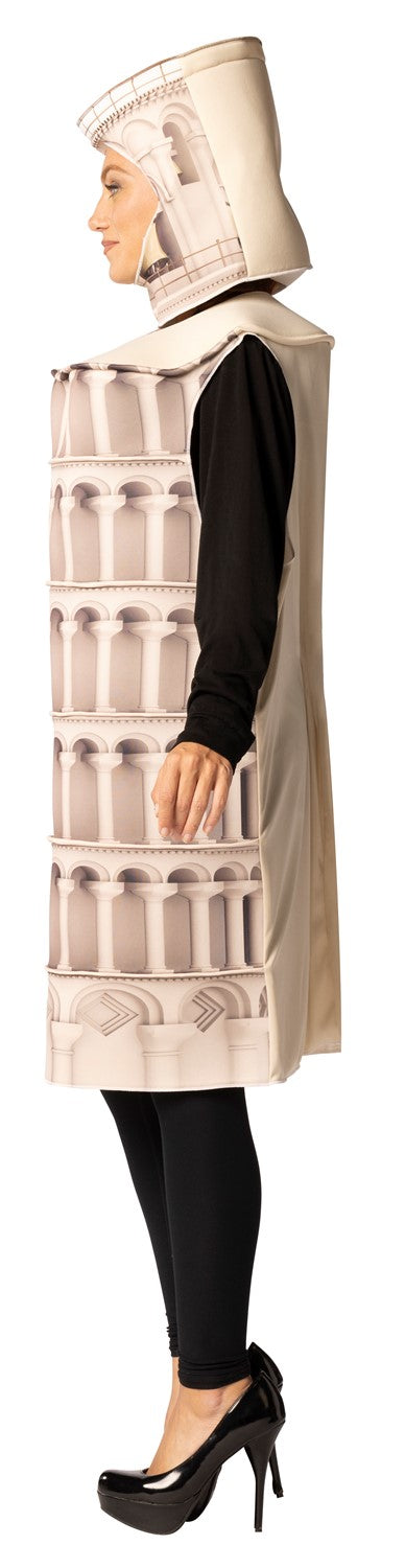 Leaning Tower of Pisa Halloween Costume, Adult One Size