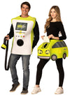 Electric Car & Charger Couple Halloween Costume, Adult One Size