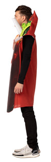Spicy Tomato Juice Cocktail & Shrimp Couple Halloween Costume, Adult One Size