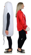 Tampon & Uterus Couples Halloween Costume, Adult One Size