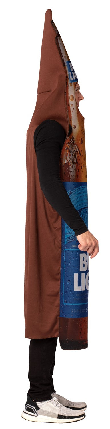 Bud Light Beer Bottle 6 Pack Group Costume, Adult One Size