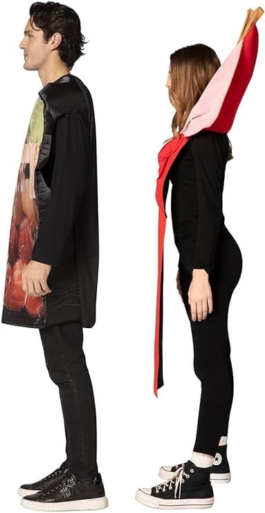 Chopsticks & Sushi To Go Couples Costume, Adult One Size
