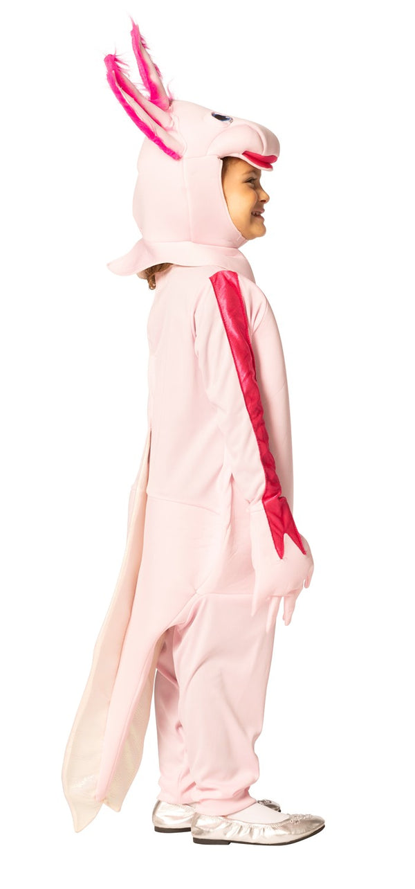Axolotl Fish Kids Halloween Costume, Child Size 3-6