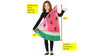 Watermelon Slice Costume, Child Size 7-10