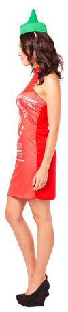 Sriracha Dress Costume, Women's Size 4-8