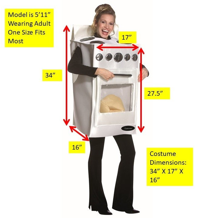 Bun In The Oven Costume, Adult One Size