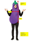 Eggplant Costume, Adult One Size