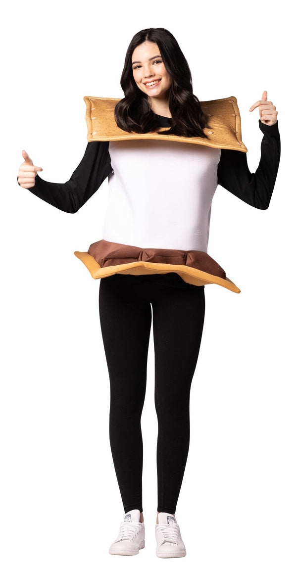 S'Mores Halloween Costume, Adult One Size