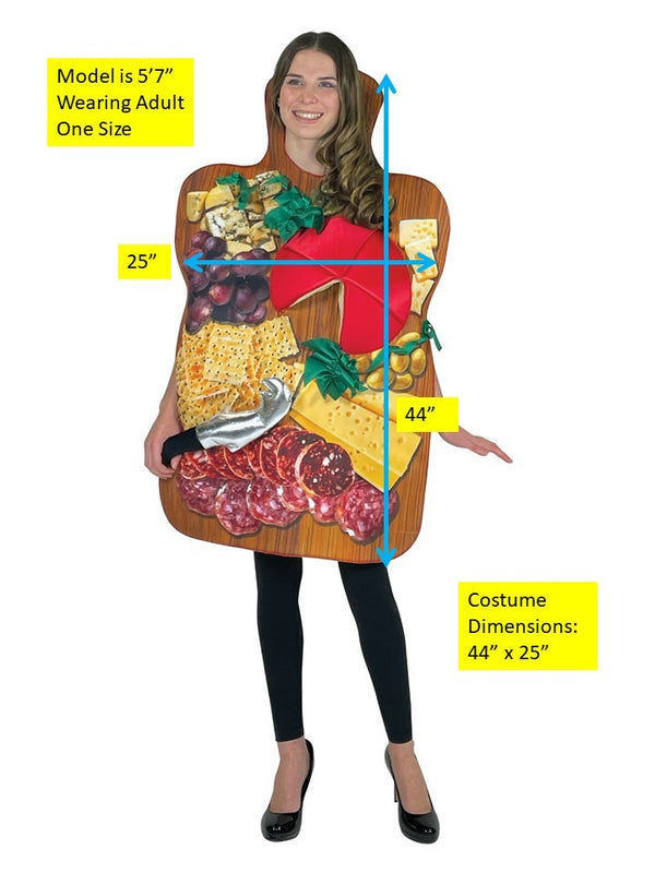 Charcuterie Board Costume, Adult One Size