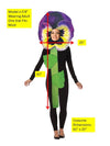 Purple Pansy Flower Costume, Adult One Size