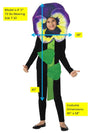 Purple Pansy Flower Costume, Child Size 7-10