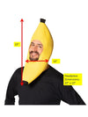 Banana Hat Costume, Adult One Size