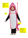 Ultimate Pink Shark Costume, Child Size 3-4