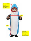 Ultimate Blue Shark Costume, Baby Size 18-24 months