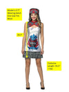 Vodka Dress Halloween Costume, Women's Size M-L (8-10)