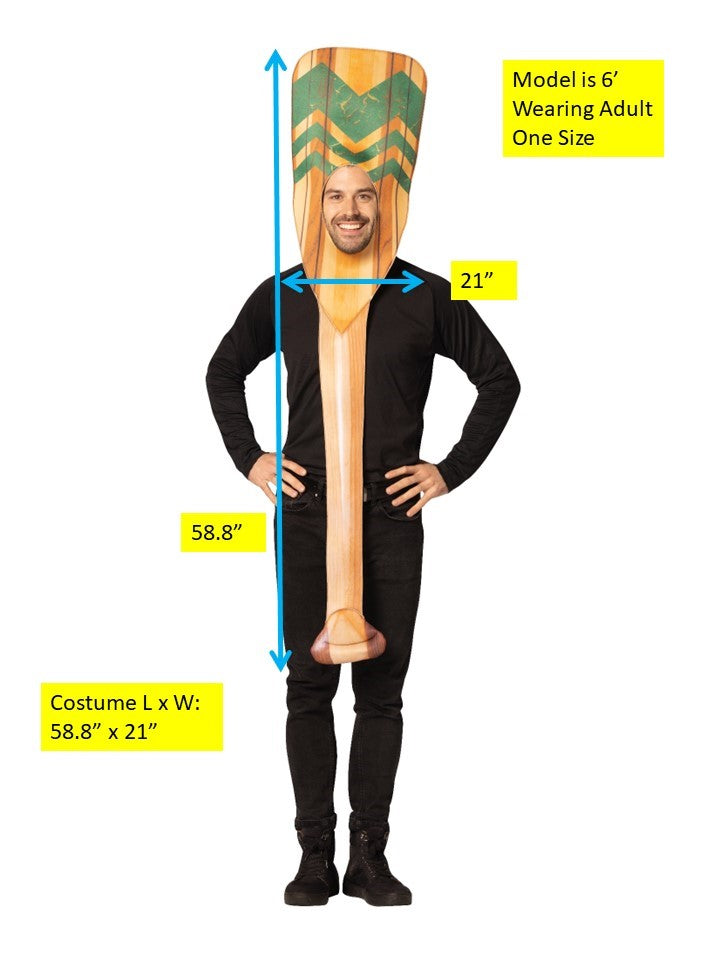 Canoe Paddle Halloween Costume, Adult One Size