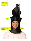Ultimate Deluxe Black Bishop Chess Headpiece Mask, Adult One Size