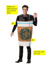 Coffee To Go Halloween Costume, Adult One Size