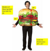 Cheeseburger & French Fries Couples Costume, Adult One Size
