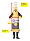 Corona Extra Bottle & Giant Lime Slice Couple Halloween Costume, Adult One Size