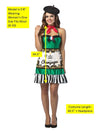 Champagne Dress Halloween Costume, Women's Size 4-10