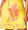 Sugar Babies Dress Halloween Costume, Women's Size L-LXL (14-16)