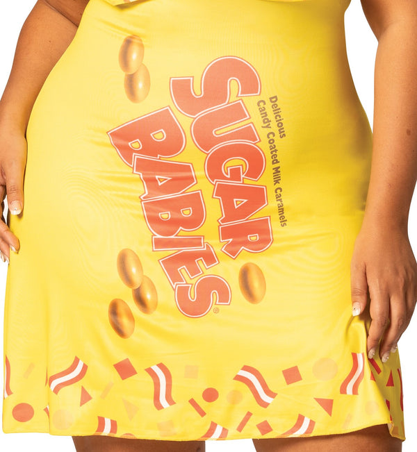 Sugar Babies Dress Halloween Costume, Women's Size L-LXL (14-16)