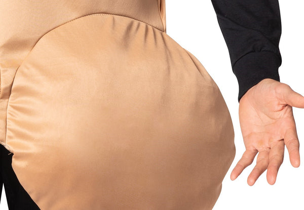 Beige  Penis and Vagina Couple Halloween Costume, Adult One Size