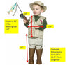 Future Fisherman Costume, Child Size 3-4