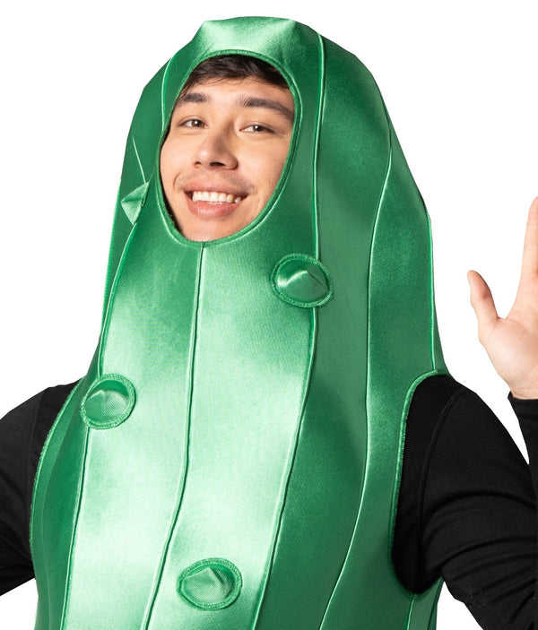 Ultimate Pickle Halloween Costume, Green, Adult One Size