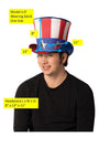 Ultimate Deluxe Uncle Sam Hat, Adult One Size