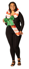 Candy Cane Halloween Christmas Costume, Adult One Size