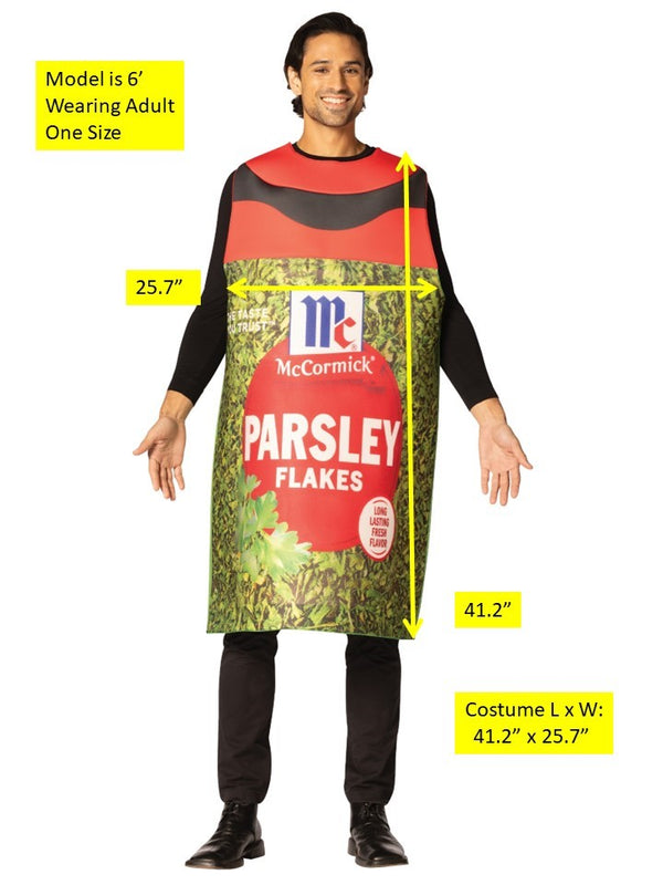 McCormick Parsley Flakes Halloween Costume, Adult One Size