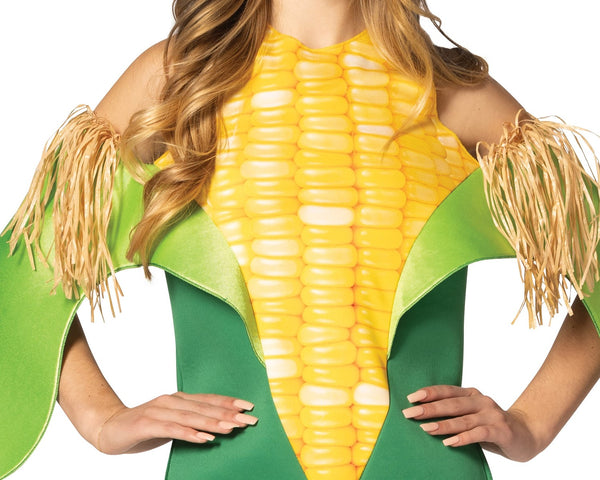 Corn on the Cob Dress Halloween Costume, Women's Size 2-8