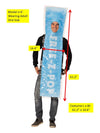 FREE-Z Blue Ice Pop Halloween Costume, Adult One Size