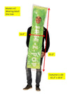 FREE-Z Green Ice Pop Halloween Costume, Adult One Size