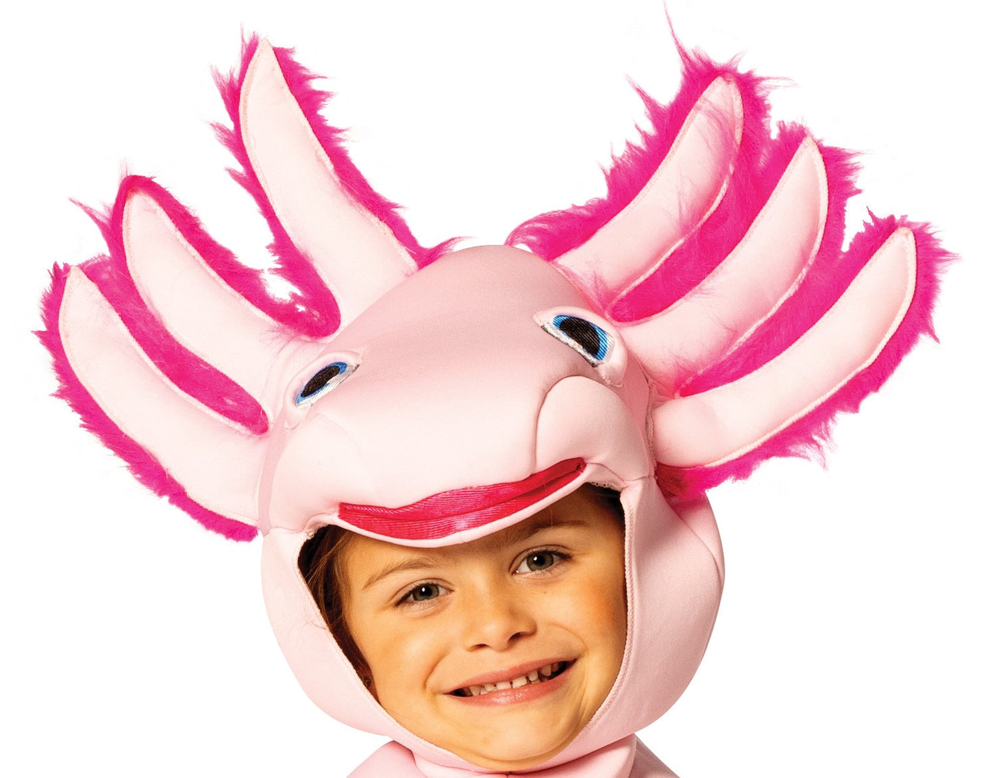 Axolotl Fish Kids Halloween Costume, Child Size 3-6