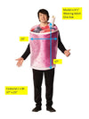 Fruit Smoothie Cup Halloween Costume, Adult One Size