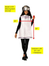 Salt Shaker Glass Bottle Halloween Costume, Adult One Size